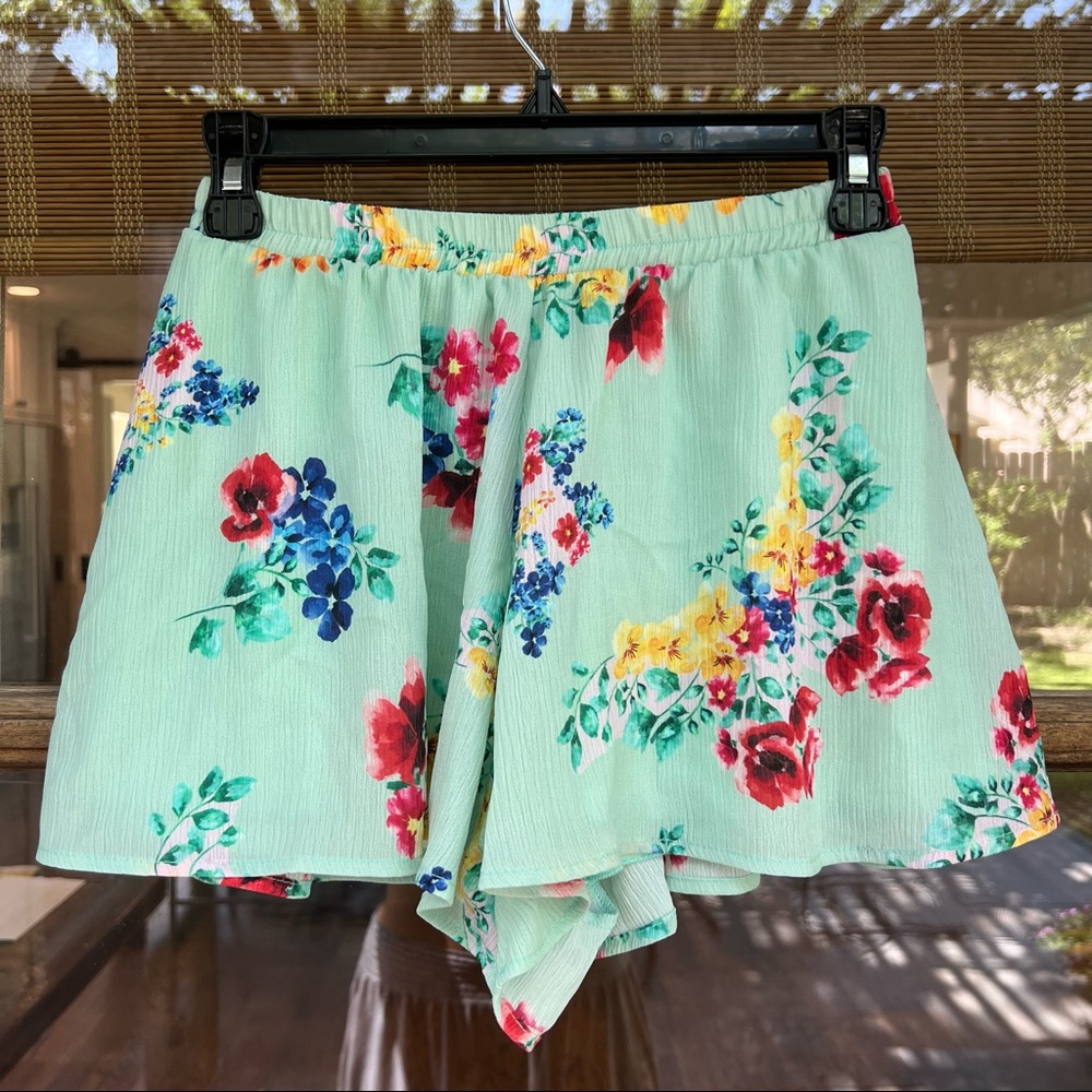 Flowy Floral Shorts